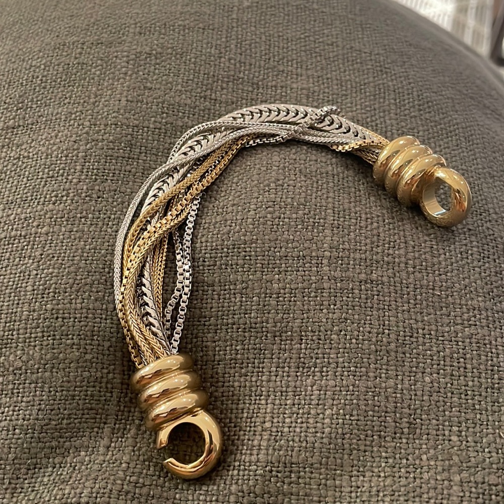 Giles & Brother mixed metal bracelet